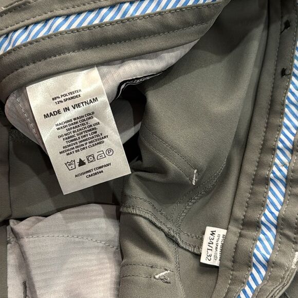 NWT Footjoy 5 Packets Gray Golf Pants size 34x32 - Picture 12 of 16